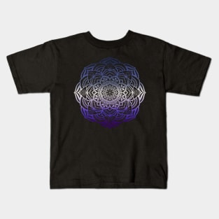 Gradient Butch Pride Mandala Kids T-Shirt